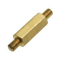 Стойка для печатной платы RUICHI PCHNN-10, шестигранная латунная | код 63028 | Ruichi