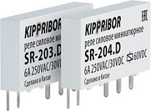 Промежуточное реле 1-конт,60VDC SR-204.D | код 57526 | KIPPRIBOR