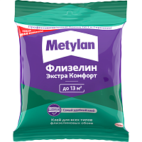 Клей обойный Метилан Флизелин Экстра Комфорт 90г (пакетик) Момент Б0059303