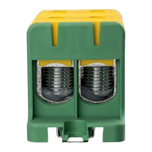 Клемма вводная силовая распределительная КВС 16-95кв.мм 2-рядная PE желт./зел. Rexant 11-2117 фото 2 Клемма вводная силовая распределительная КВС 16-95кв.мм 2-рядная PE желт./зел. Rexant 11-2117 фото 2