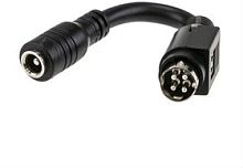 Переходник разъёма питания. Подходят для адаптеров: GST18…60, GSM06…60, GEM06…60, GE12…40, SGA12…60, GS06/15, OWA-60U/E, GST90…120, GSM90, GST120…220, GSM120…220, OWA-90U/120U. | код DC PLUG-P1J-R7B | MeanWell