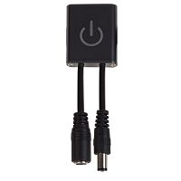 Сенсорный LED выключатель для светодиодной ленты, 5,5х2,1 мм, 12/24 В, 36/72 Вт, 3 А | код 143-105-3 | LAMPER