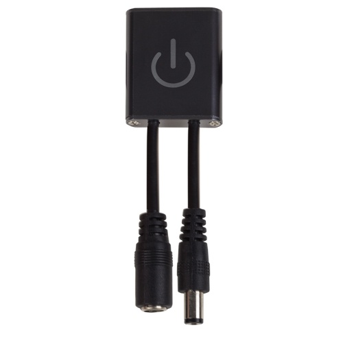 Сенсорный LED выключатель для светодиодной ленты, 5,5х2,1 мм, 12/24 В, 36/72 Вт, 3 А | код 143-105-3 | LAMPER