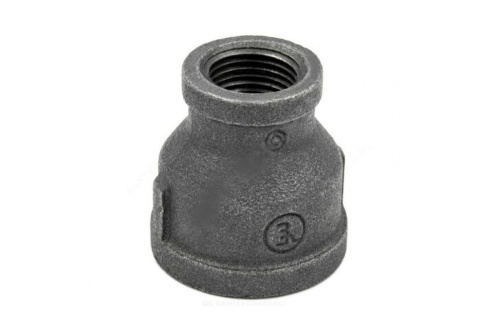 Муфта чугунная переходная Ду20х15 (3/4'х1/2') ВВ | код. 127-3490 | Fittex PLUS Муфта чугунная переходная Ду20х15 (3/4'х1/2') ВВ | код. 127-3490 | Fittex PLUS