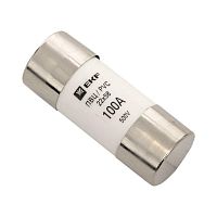 Плавкая вставка цилиндрическая ПВЦ (22х58) 100А PROxima | код pvc-22x58-100 | EKF