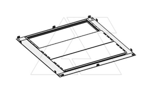Дно щита NEO 1200x500мм (ШxГ), RAL7035, IP55 | код 632-500 | Tekpan