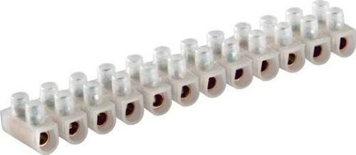 Зажим контактный винтовой V02-9W-РЕ-020 РЕ 20А 4.0-10кв.мм бел. Volsten 9736 фото 2