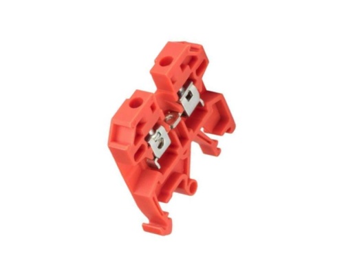 Зажим наборный JXB-4мм? (JXB35А) красный HLT | код 081-23-018 | HLT