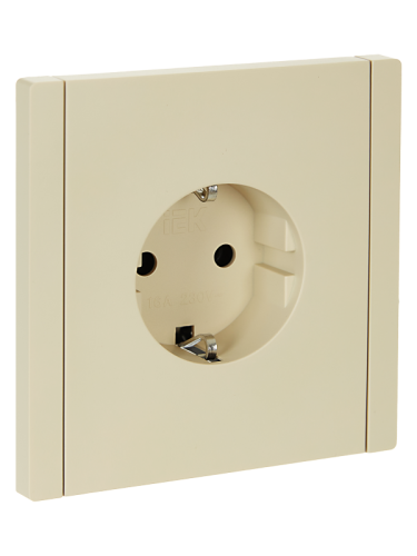 FORTE&PIANO Роз. с з/к без з/ш в/к 16А FP416 ван. IEK | код FP-R11-16-K10 | IEK