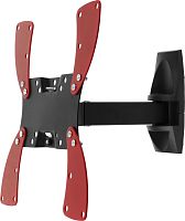 Кронштейн для телевизора Holder LCDS-5020 черный глянец 22-42 макс.30кг настенный поворот и наклон | код 717418 | HOLDER