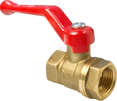 Кран шаровой OPTIMA 11Б27фт1М 1/2' ВВ ручка рычаг | код VF.214.L0R1.012 | Valfex