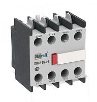 Приставка контактная доп.контакты 2НО+2НЗ ли | код. 24105DEK | DEKraft