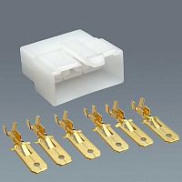 Разъём авт. соединитель RUICHI 70611-6.3-11, 12/ 24 (DC) В | код 107505 | Ruichi