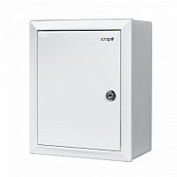 Шкаф монтажный навесной с монтажной панелью IP31, 280х330х140 мм | код Мастер-2 | Mastermann