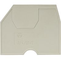 Крышка боковая, для клемм WK 4 D1/2..., цвет: серый | код 07.311.6455.0 | Wieland