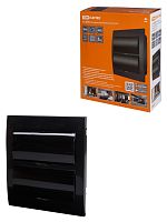 Бокс ЩРВ-П-24 модуля встраиваемый пластик IP41, Антрацит TDM | код SQ0902-1006 | TDM