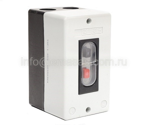 Автомат защиты двигателя термический 0,18-0,32А | код TSP-0.32 | EMAS Автомат защиты двигателя термический 0,18-0,32А | код TSP-0.32 | EMAS