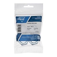 Гайка DIN934 М20 шестигранная оцинкованная (4 шт) | код 112251 | Tech-KREP