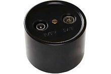 Розетка R/TV-SAT оконечная, пластик, цвет Черный (B1-305-23)