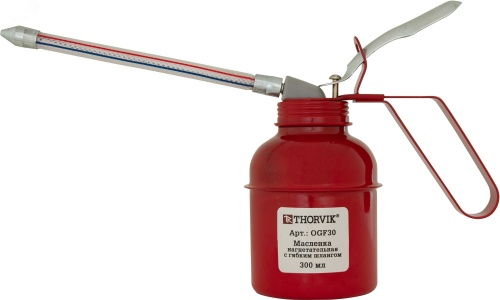 Масленка нагнетательная с гибким шлангом, 300 мл | код 53381 | Thorvik
