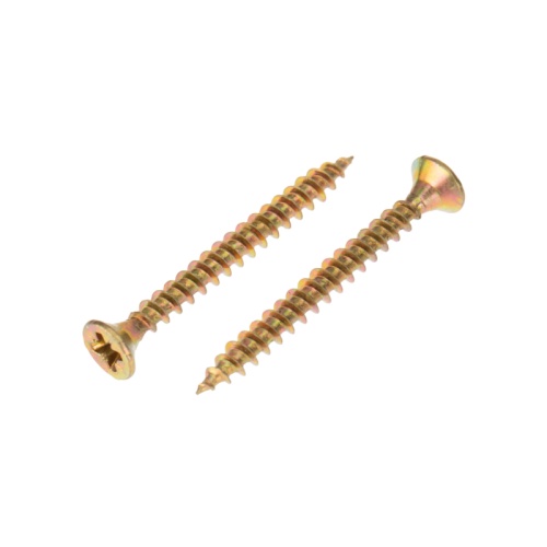 Саморез универсальный KRANZ 4х35, желтый цинк, короб (200 шт./уп.) | код KR-01-3311-028 | KRANZ