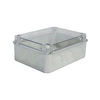 Корпус распаячной коробки 190x145x140мм, перфориванные стенки, пластик | код CP1472 | CETINKAYA PANO