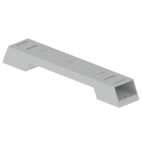 Консоль вертикальная 300 ПВХ-М1 серый RAL7030 | код 66305 | Unex