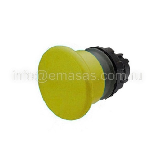 Головка для кнопки Грибок без фиксации жёлтая | код BDMS | EMAS