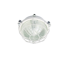 Светильник НПП-03-100-001 круг E27 IP54 белый Банник (НБП 03) | код В-07834 | Витебское Электротехническое Предприятие СВЕТ