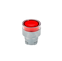 Головка кнопки прозрачная, красный, мет. MTB2-BW34 | код 43173 | MEYERTEC