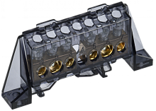 TEKFOR Шина N ноль в комб. изол. Стойка 8х12-3+3-Ч IEK | код TF-NN20-33-DP-K02 | IEK