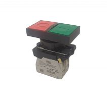 Выключатель Briswik КМЕ 8131м зел-красн IP40 УХЛ3 10А 3но+1нз | код aB-FB-0Ai-0642 | Briswik