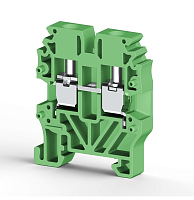 304 422, Миниклеммник винтовой 2,5 мм.кв (зелёный), MVK2,5 | код 0.0.0.3.04422 | KLEMSAN