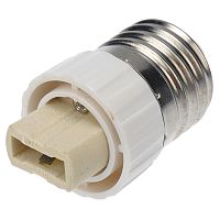 Переходник цокольный E27-G9 белый REXANT | код 11-8858 | REXANT