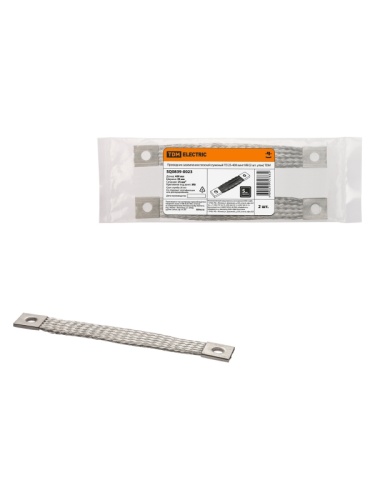 Проводник заземления плоский луженый ПЗ 25-400 (2 шт. упак) TDM | код SQ0839-0023 | TDM Проводник заземления плоский луженый ПЗ 25-400 (2 шт. упак) TDM | код SQ0839-0023 | TDM