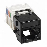 Розетка телефонная 1xRJ12 75, черный | код. 75528-39 | Simon