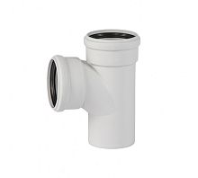 Тройник двухраструбный 87 град. 50 для бесшумной канализации | код 332400 | Ostendorf