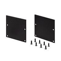 Заглушка SL-LINE-5050-LW BLACK глухая (металл) | код 38714 | Arlight