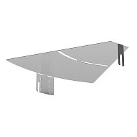 Крышка угла горизонтального изменяемого 0-45 градусов Стандарт INOX (AISI 304) 300 Промрукав | код PR16.3609 | ПРОМРУКАВ