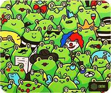 Коврик для мыши Cactus Frogs 300x250x3мм (CS-MP-D09M) | код 1977097 | CACTUS