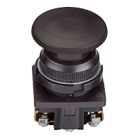 Выключатель кнопочный КЕ 021-У3-исп.3-КЭАЗ (черный) (10 шт.) КЭАЗ | код 264504 | КЭАЗ