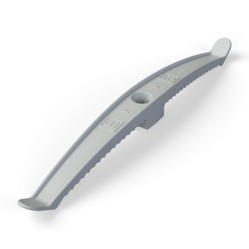 Держатель кабеля двусторонний для прямого монтажа серый | код PR13.0382 | Промрукав Держатель кабеля двусторонний для прямого монтажа серый | код PR13.0382 | Промрукав