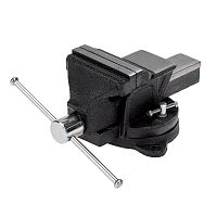 Тиски слесарные 100мм, поворотные, с наковальней KRANZ | код KR-12-5101 | KRANZ