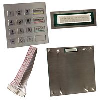 Клавиатура цифровая антивандальная влагозащищённая RUICHI RXS04, нержавеющая сталь | код 113024 | Ruichi