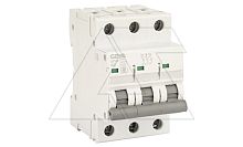 Авт. выключатель GYM8-3P-20B, 3P, 20A, хар-ка B, 4,5kA, 3M, без подкл. AU8, AL8. | код GYM83P20B_0 | GEYA