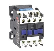 Контактор CJX2-D1210 3P 12A AC220В 1НО | код C000069 | CNC