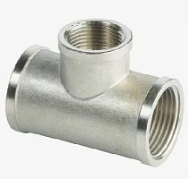 Тройник ВВВ 3/4'х1/2'х3/4' переходной, никелированный | код BFN-011-301 | Aquadeel