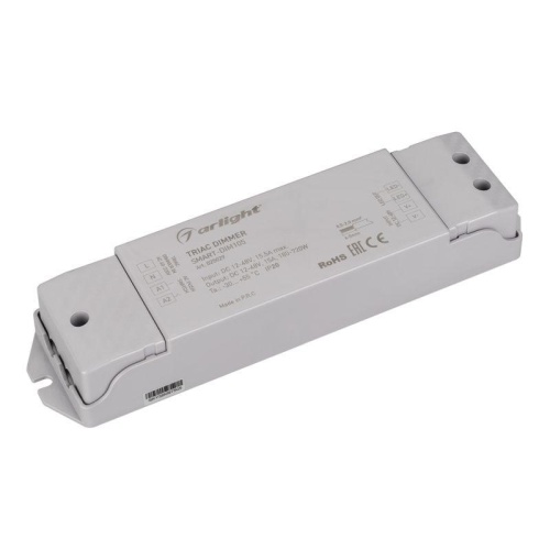 Диммер SMART-DIM105 12-48В 15А TRIAC IP20 пластик | код 025029 | Arlight