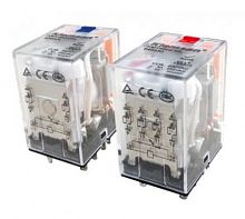 820 111, KRM400012LT, Реле промежуточное, 4C, 6A, LED, Тест кнопка, 12B DC | код 0.0.0.8.20111 | KLEMSAN