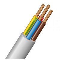 Провод соединительный ПВС 4х2.5 ТРТС | код 656800 | Альфакабель (упак.100 м.)